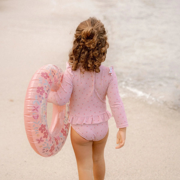 Little Dutch - Maillot de bain à manches longues - Jaune citron (copie)