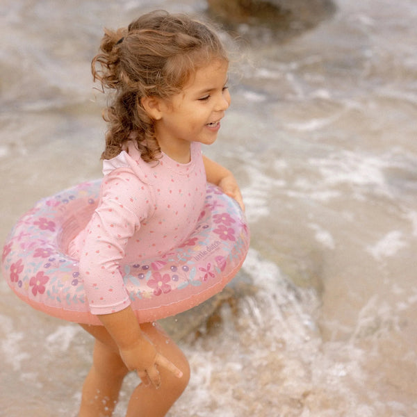 Little Dutch - Maillot de bain à manches longues - Jaune citron (copie)