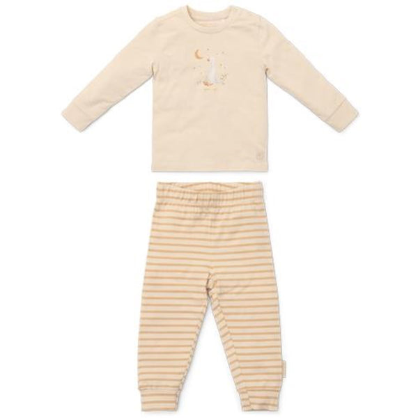 Little Dutch - Pyjama - Tweedelig - Natural Stripes - Baby Goose