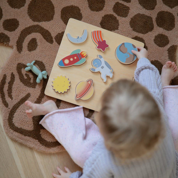 Mushie - Houten Puzzel Space, Puzzels, Mushie, Keekabuu