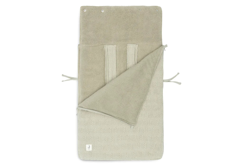 Jollein - Voetenzak groep 0+ 3/5 punts Grain Knit - Keekabuu