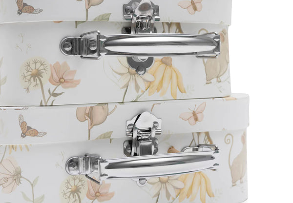 Jollein - Speelkoffertje Dreamy Mouse (2 stuks) - Keekabuu