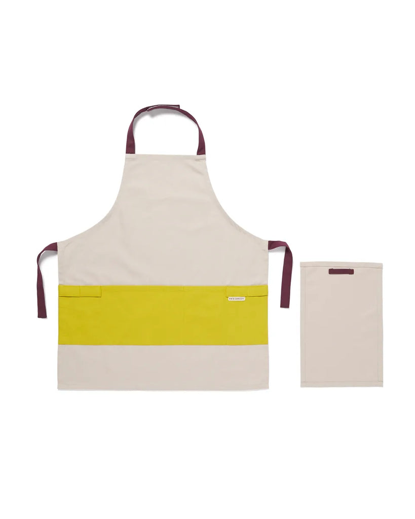 Kids Concept - Keukenset Apron - Schort en Handdoek voor knutselen of koken, Verkleedkleren, Kid's Concept, Keekabuu