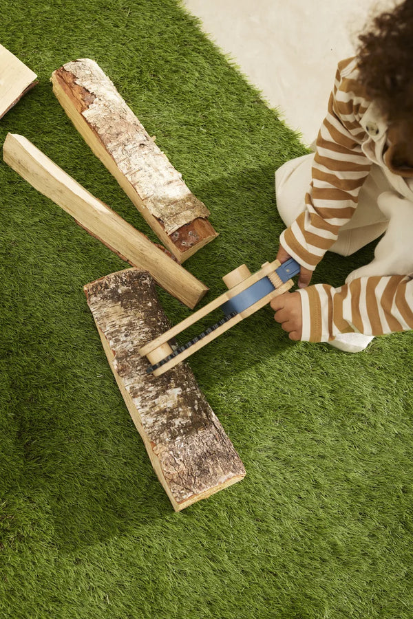 Kids Concept - Houten Kettingzaag - Speelmotorzaag - Kid's Hub - Ideaal voor Rollenspellen