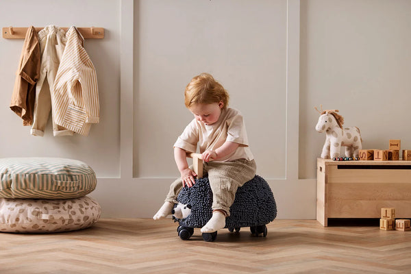 Kids Concept - Schaukelspielzeug - Schaukeltier Igel Schaukelpferd - EDVIN - ab 18 Monaten