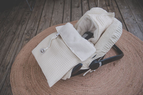 Koeka - Siège auto - Maxi Cosi - Chancelière - 0+ 3/5 - Gaufre - Teddy Oslo