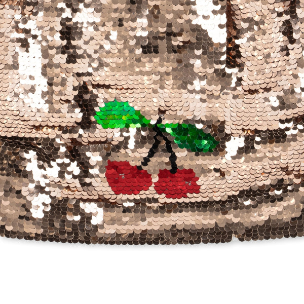 Konges Slojd - Glinsterende Paillettenjurkje Lulu - Brazilian Sand - Keekabuu