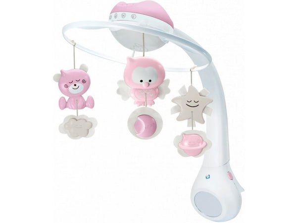 Infantino - 3-in-1-Musikmobil, Nachtlicht und Projektor