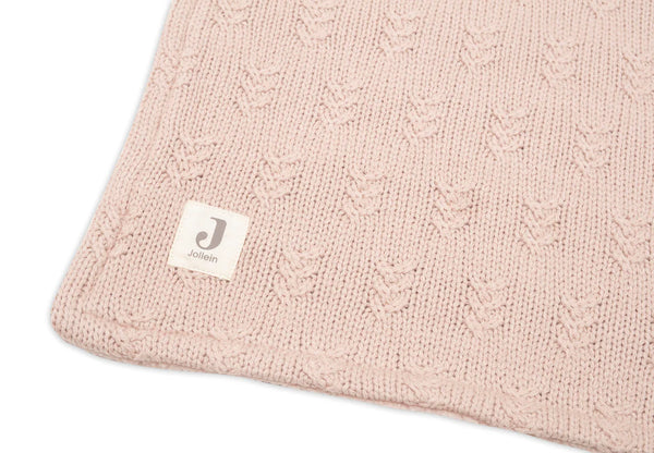 Jollein -  Wieg deken  - Grain Knit - Velvet - Keekabuu