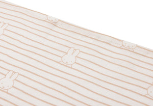 Jollein - Hydrofiele Multidoeken -  Miffy Stripe (70x70cm) 3 pack - Keekabuu