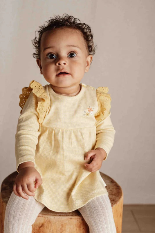 Little Dutch - Maillot - Kousenbroek - Sand - Maat 62/74, Maillots, Little Dutch, Keekabuu