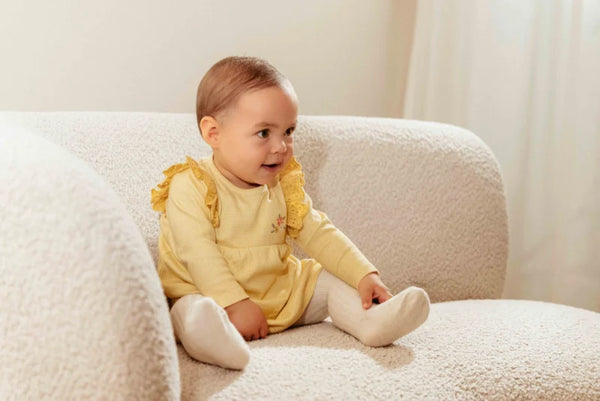 Little Dutch - Maillot - Kousenbroek - Sand - Maat 62/74, Maillots, Little Dutch, Keekabuu