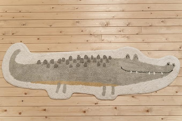 Little Dutch - Vloerkleed Crocodile (53x170 cm), Vloerkleed, Little Dutch, Keekabuu