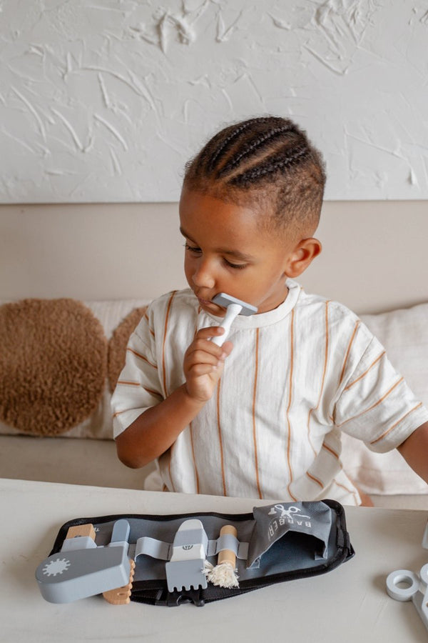 Tryco - Houten Barber Kappersset, Barber, Tryco, Keekabuu