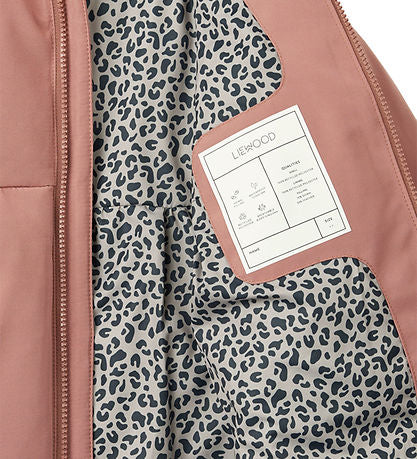 Liewood - Manteau d'hiver doublé - Cosmos - Cherry Dark Rosetta