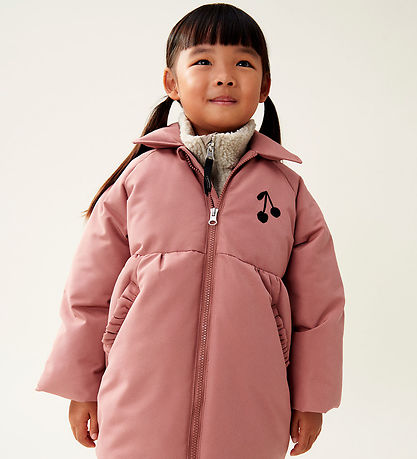 Liewood - Manteau d'hiver doublé - Cosmos - Cherry Dark Rosetta