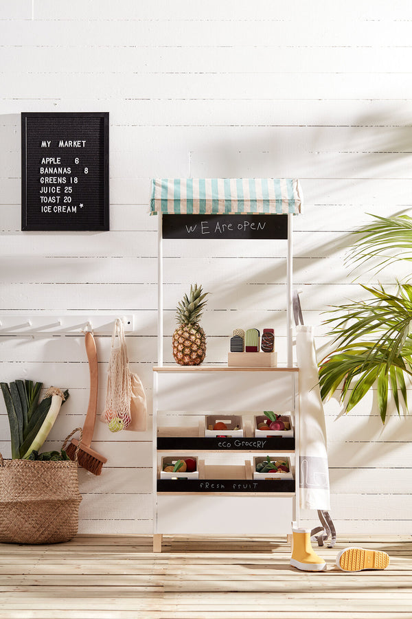 Kids Concept - Houten Marktkraam voor Kinderen, Houten speelgoed, Kid's Concept, Keekabuu