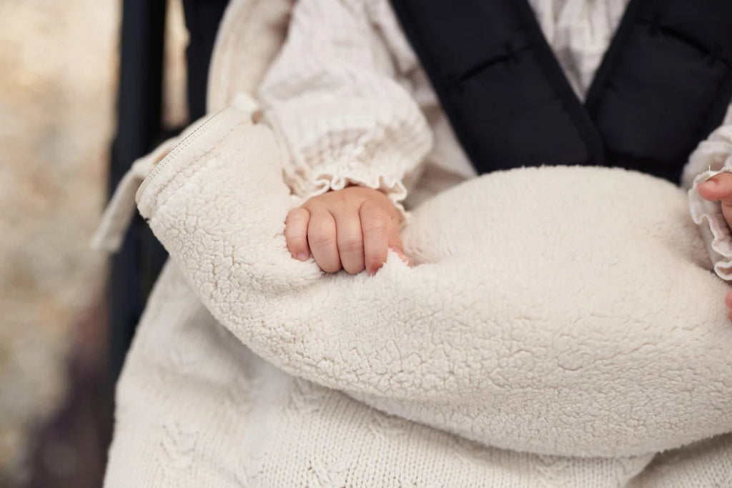 Jollein - Voetenzak groep 0+ 3/5 punts Grain Knit - Keekabuu