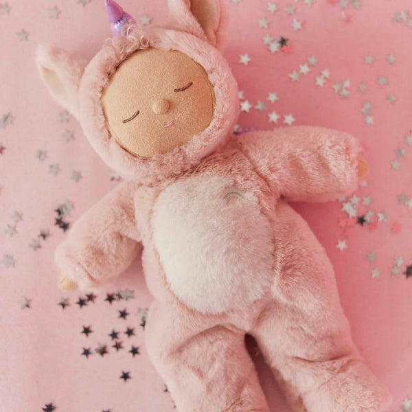 Olli Ella - Poupée de chiffon - Licorne - Poupée câline Licorne