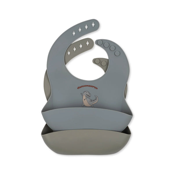 Konges Sløjd - Siliconen Slabbetjes (Set van 2), Slabbetjes, Konges Slojd, Keekabuu