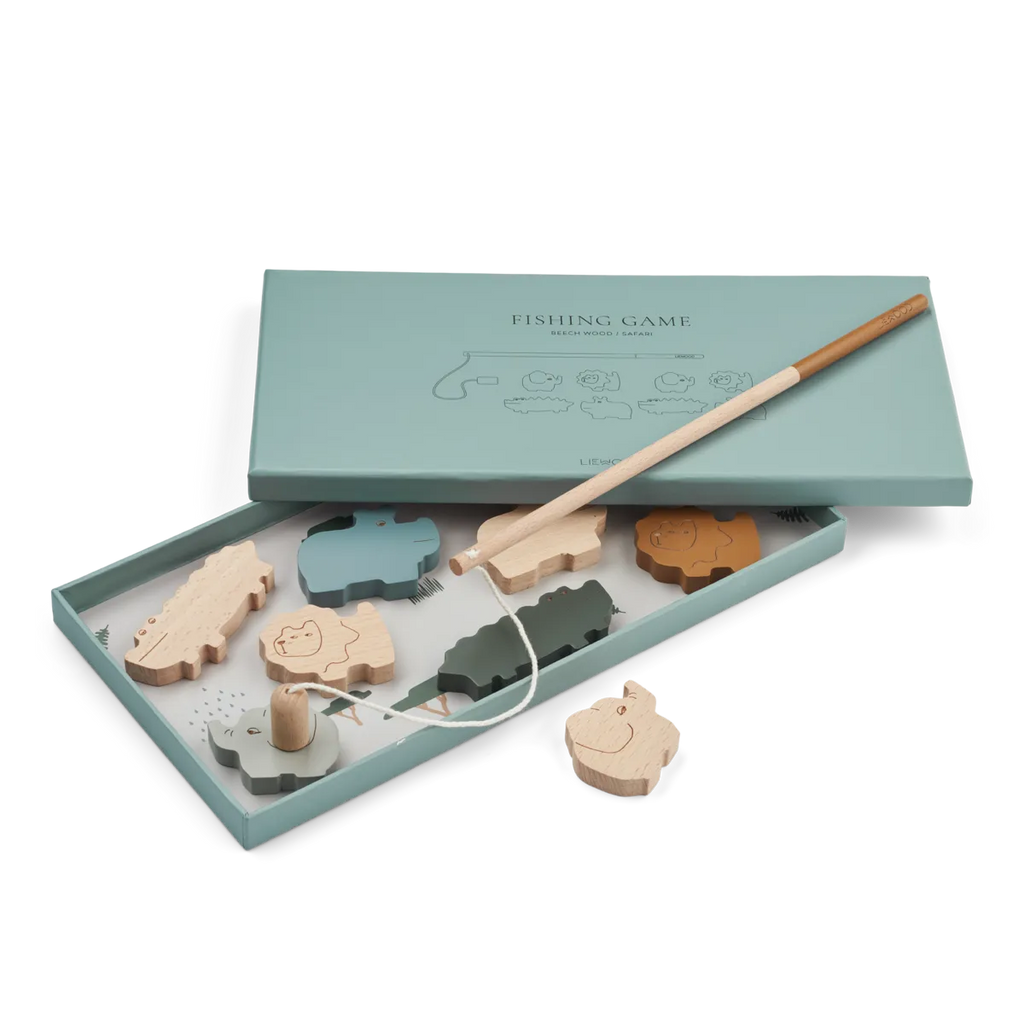 Liewood - Houten Hengelspel - Sebastian, Speelgoed en spellen, Liewood, Keekabuu