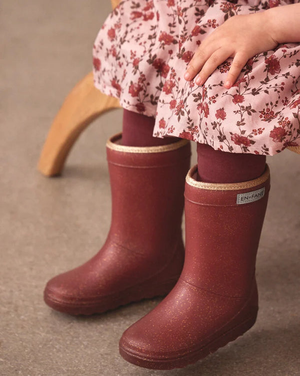 En Fant - Thermo laarzen Glitter, Regenlaarzen, En Fant, Keekabuu