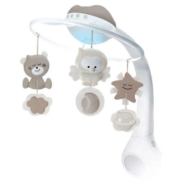 Infantino - 3-in-1 Muziekmobiel, Nachtlamp en Projector, Muziekmobielen, Infantino, Keekabuu