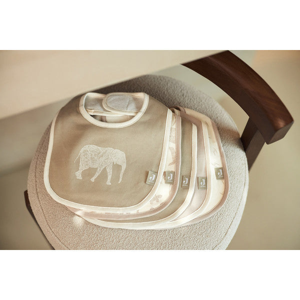 Jollein - Slabbetje Waterproof in 5-pack - Keekabuu