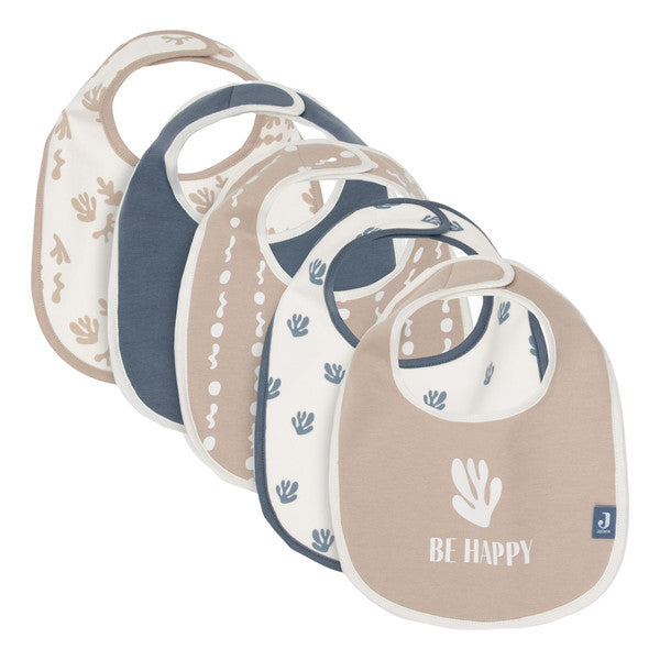 Jollein - Slabbetje Waterproof in 5-pack - Keekabuu