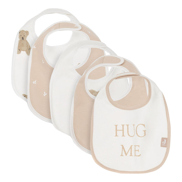 Jollein - Slabbetje Waterproof in 5-pack - Keekabuu