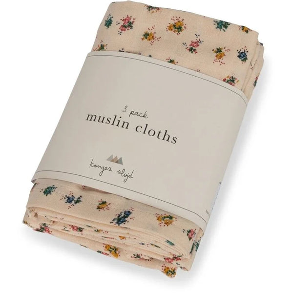Konges Slojd - Hydrofiele Doek  (Set van 3), Hydrofiele doeken, Konges Slojd, Keekabuu