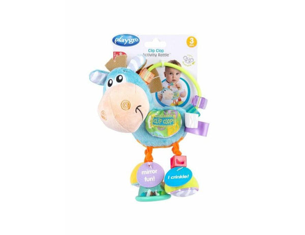 Playgro - Rammelaar - Clip Clop, Baby Activity Toys, Playgro, Keekabuu