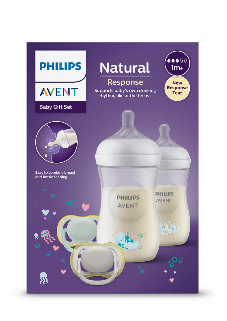 Philips Avent - Natural 3.0 starterset 2x - fles -Deco, Babyflessen, Philips Avent, Keekabuu