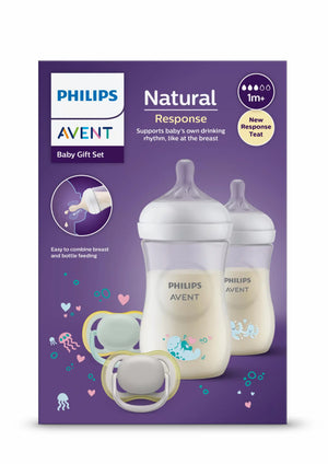 Philips Avent - Natural 3.0 starterset 2x - fles -Deco, Babyflessen, Philips Avent, Keekabuu
