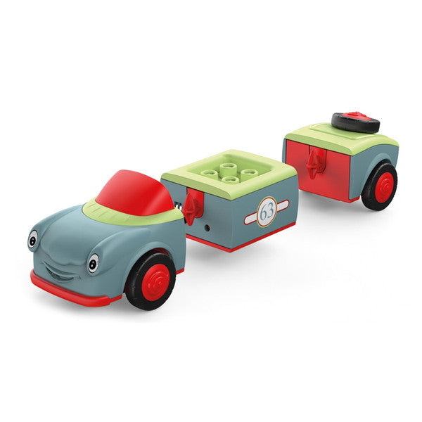 Toddys - Modulaire Speelauto en Pop - Olli Oldy, Activiteiten Speelgoed, Toddys, Keekabuu