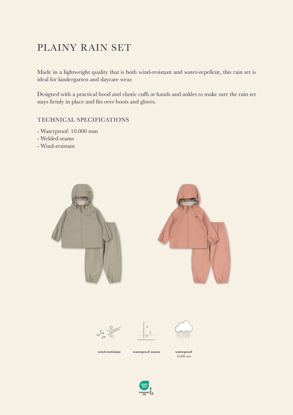 Konges Slojd - Ensemble imperméable Plainy (2 pièces)