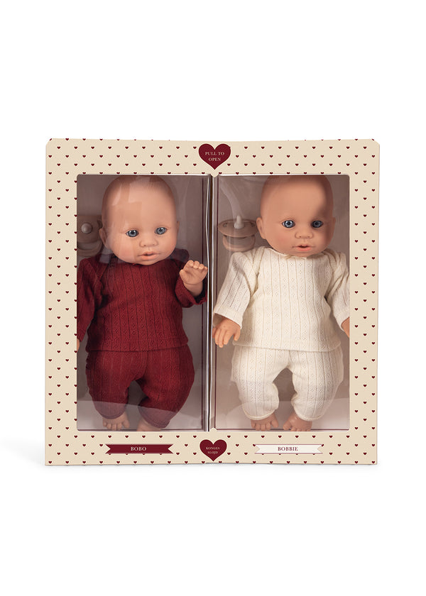 Konges Slojd - Poppen - Bobo & Bobbie (2-Pack)