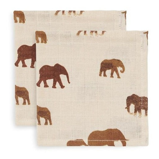 Jollein - Hydrofiele Multidoeken - (115x115cm) 2 pack, Hydrofiele doeken, Jollein, Keekabuu