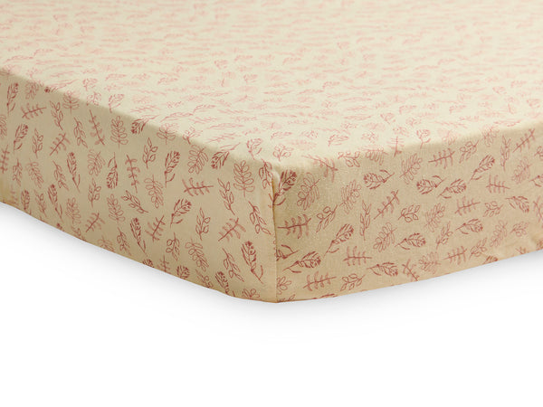 Jollein - Ledikant Hoeslaken Meadow (60x120cm), Hoeslakens, Jollein, Keekabuu