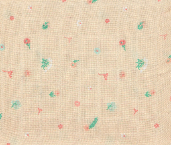 Briljant Baby -  Hydrofiel Monddoekje Flower (set van 3), Hydrofiele doeken, Briljant Baby, Keekabuu