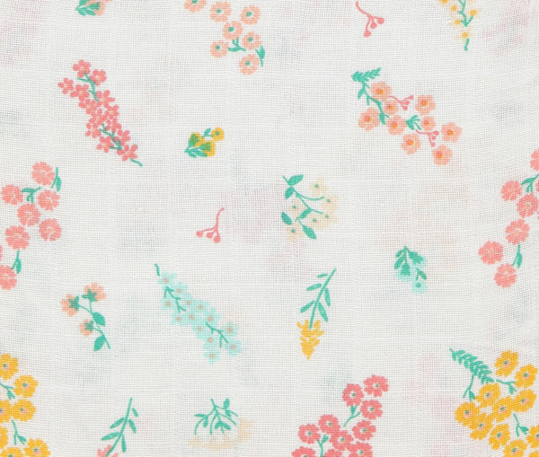 Briljant Baby -  Hydrofiel Monddoekje Flower (set van 3), Hydrofiele doeken, Briljant Baby, Keekabuu