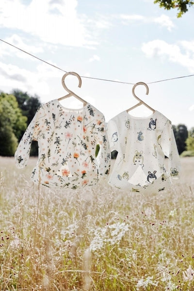 Elodie - Slabbetje met lange mouwen - Forest Mouse, Slabbetjes, Elodie, Keekabuu