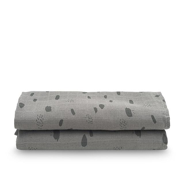 Jollein - Hydrofiele Multidoeken - (115x115cm) 2 pack, Hydrofiele doeken, Jollein, Keekabuu