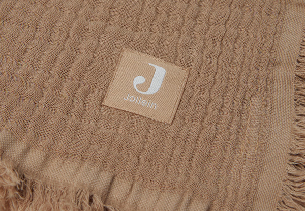 Jollein - Muslin Fringe Deken, Dekens, Jollein, Keekabuu
