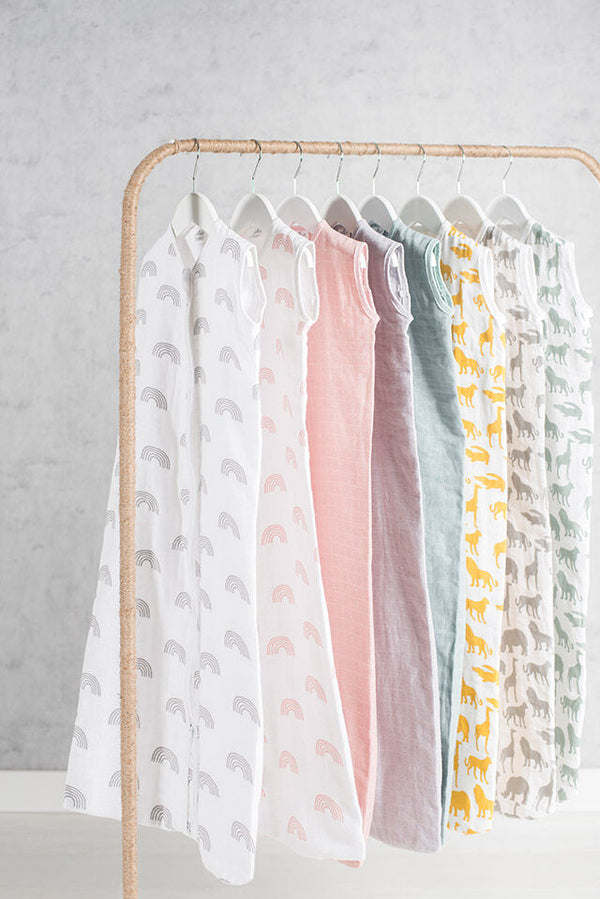 Jollein - Slaapzak zomer hydrofiel | Pale pink, Slaapzakken, Jollein, Keekabuu