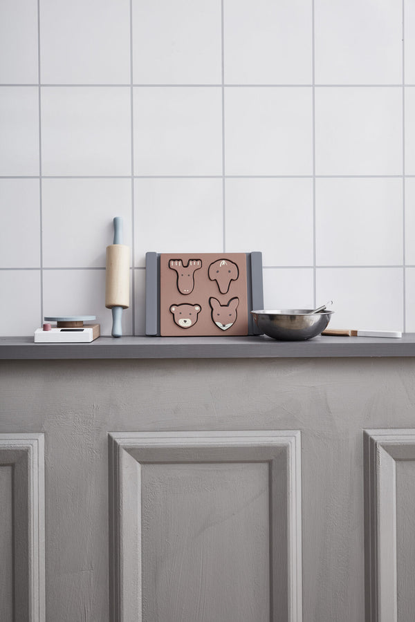 Kids Concept - Houten Koekjes Bakset voor Kleine Meesterbakkers, Puzzels, Kid's Concept, Keekabuu