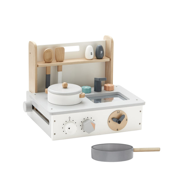 Kids Concept  - Draagbare Houten Minikeuken, Houten speelgoed, Kid's Concept, Keekabuu