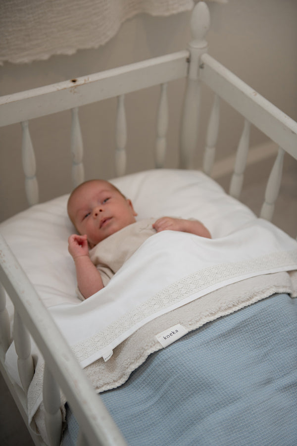 Koeka -  Wiegdeken Teddy Cairo, Dekens, Koeka, Keekabuu