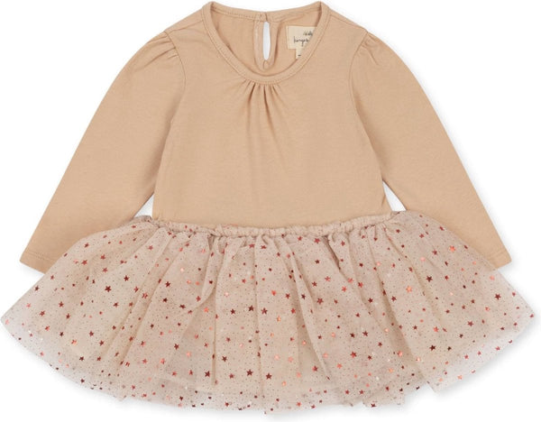 Konges Slojd - Fairy Ballerina jurk - Etoile pink sparkle, Jurken, Konges Slojd, Keekabuu