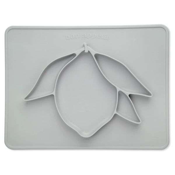 Konges Sløjd -  Siliconen Bord met Placemat -  Citroen, Borden, Konges Slojd, Keekabuu